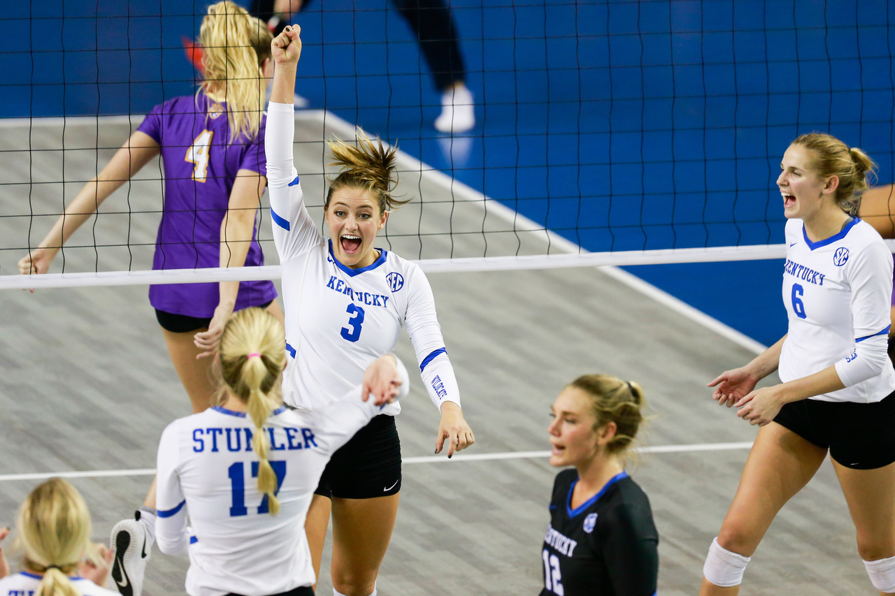 Madison Lilley.

UK sweeps LSU 3-0.

Photo by Hannah Phillips | UK Athletics