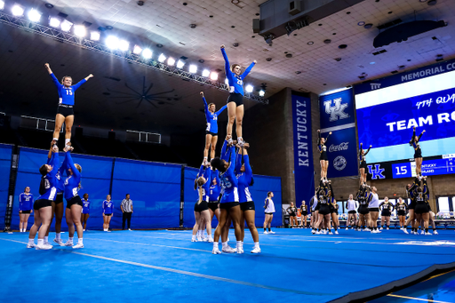 Team.

Kentucky Stunt sweeps Ashland in a doubleheader.

Photo by Eddie Justice | UK Athletics