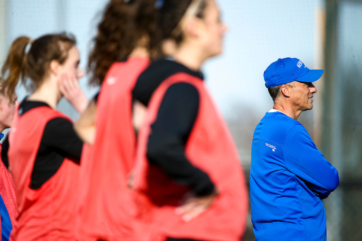 Troy Fabiano.

Kentucky Women’s Soccer Practice. 

Photo by Eddie Justice | UK Athletics