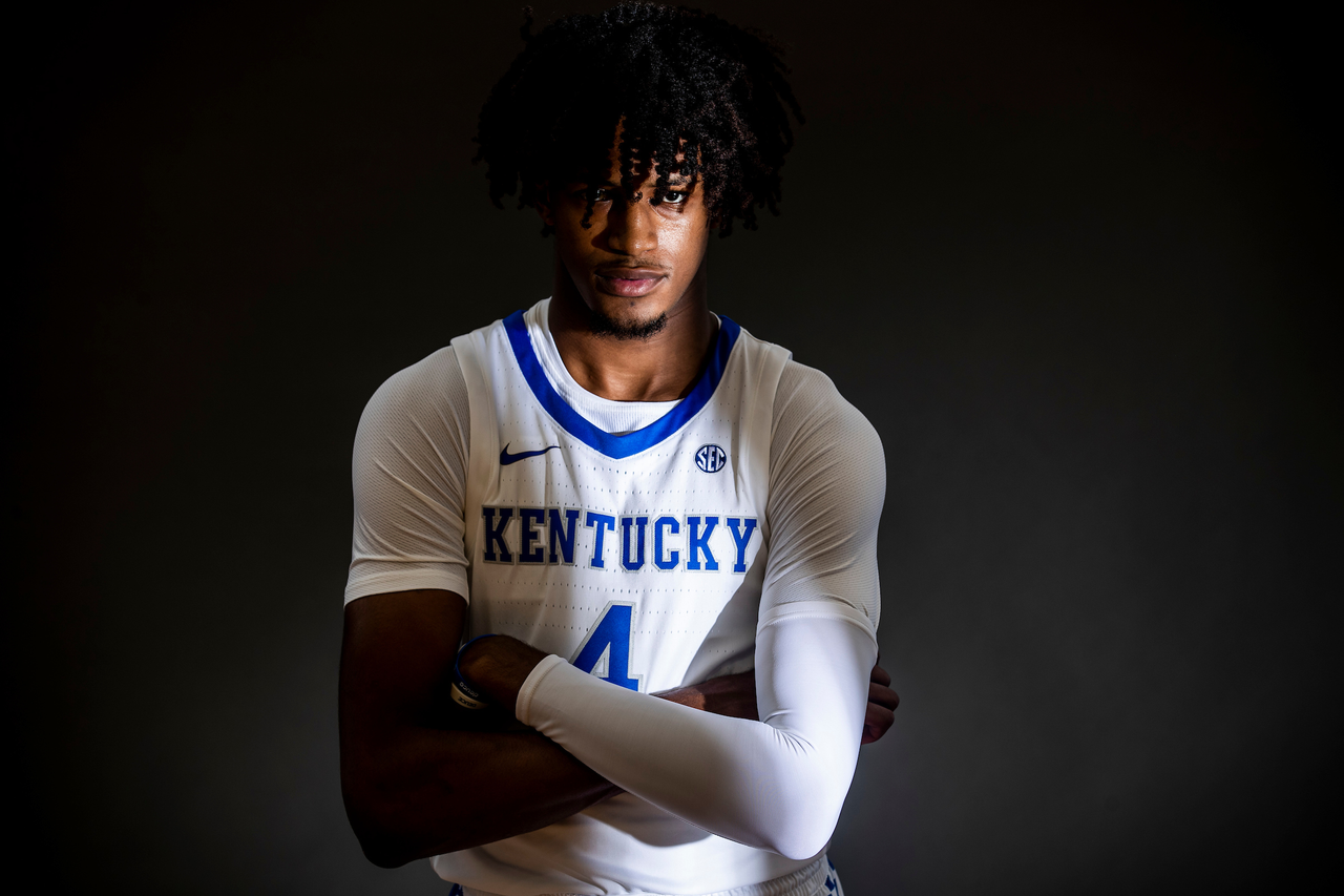 Daimion Collins.

Menâ??s basketball photo day.

Photos by Chet White | UK Athletics