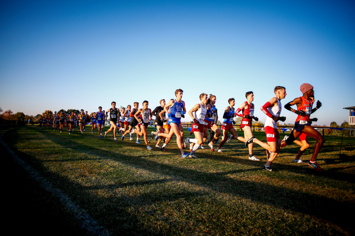 Trevor Warren. 

2019 SEC Cross Country Championships. 

Photo by Eddie Justice | UK Athletics
