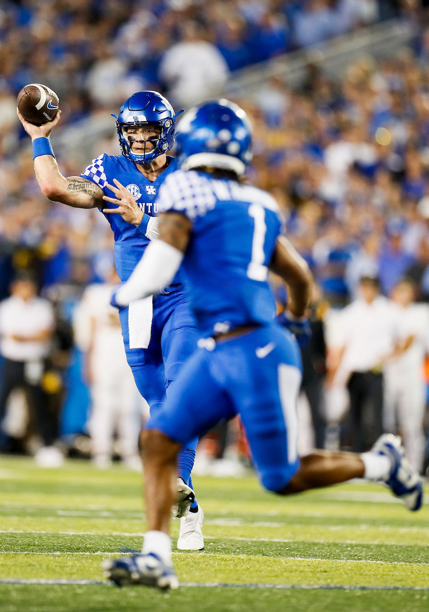 Will Levis. Wan’Dale Robinson.

Kentucky beat Missouri 35-28.

Photos by Chet White | UK Athletics