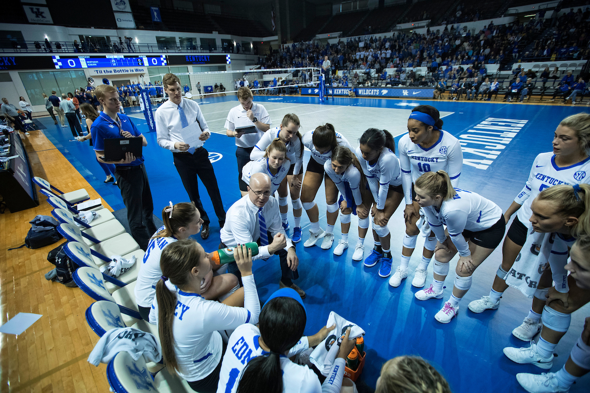 as Kentucky played Auburn on November 24, 2018.  Photo by Mark Cornelison | UKphoto