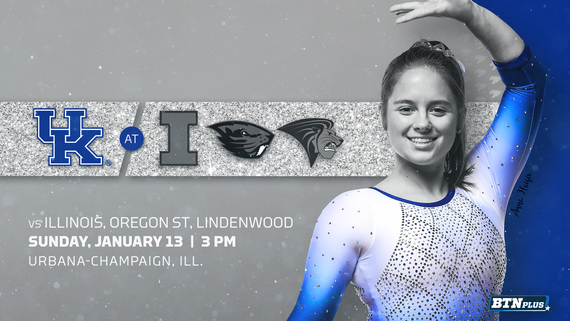 Gymnastics continues season-opening road slate with quad meet at Illinois