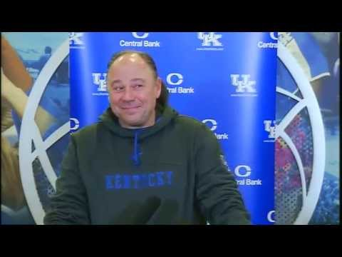 Kentucky Wildcats TV: Coach Rohrssen Press Conference - Pre-Georgetown College