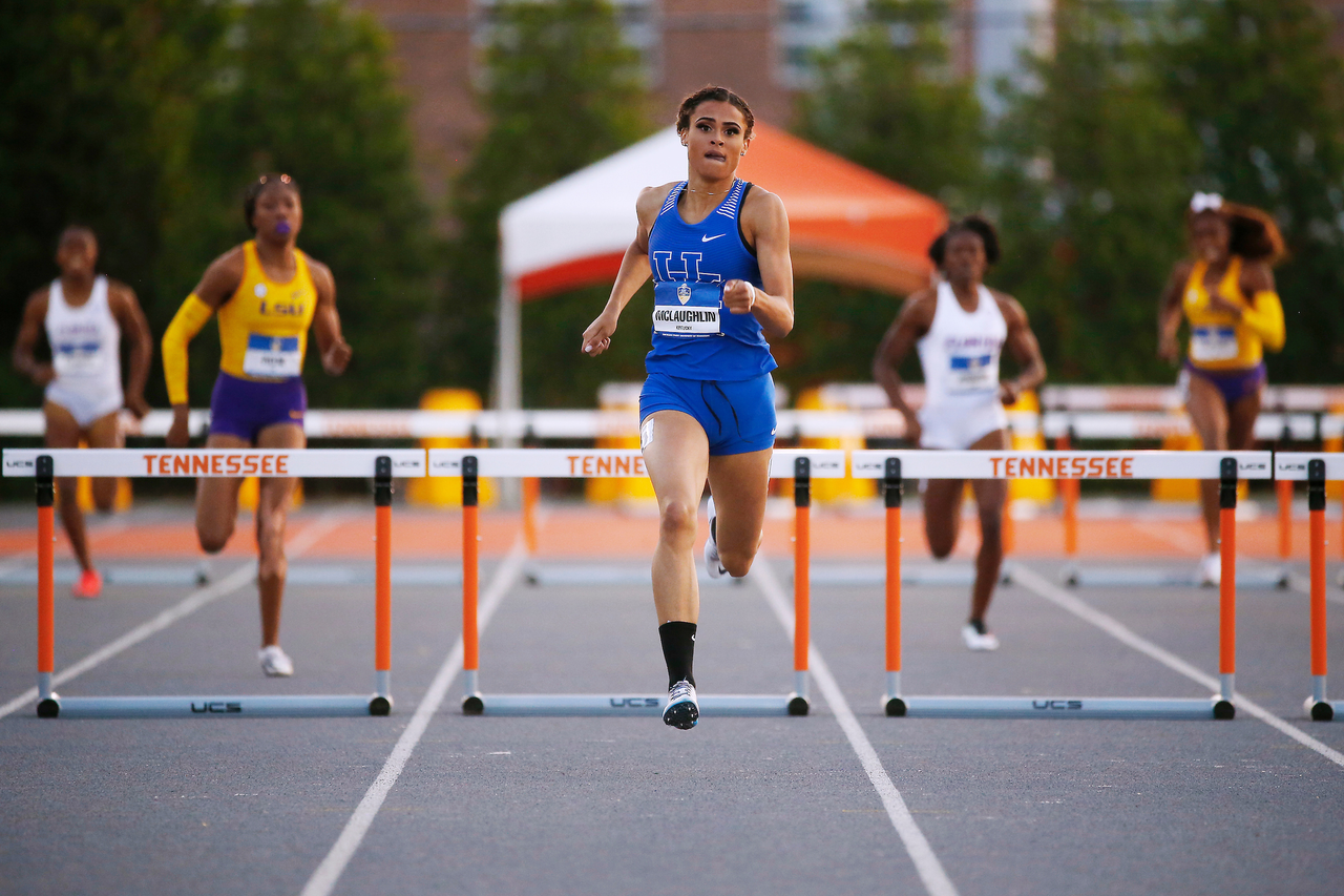 Sydney McLaughlin.

Day three of the 2018 SEC Outdoor Track and Field Championships on Sunday, May 13, 2018, at Tom Black Track in Knoxville, TN.

Photo by Chet White | UK Athletics