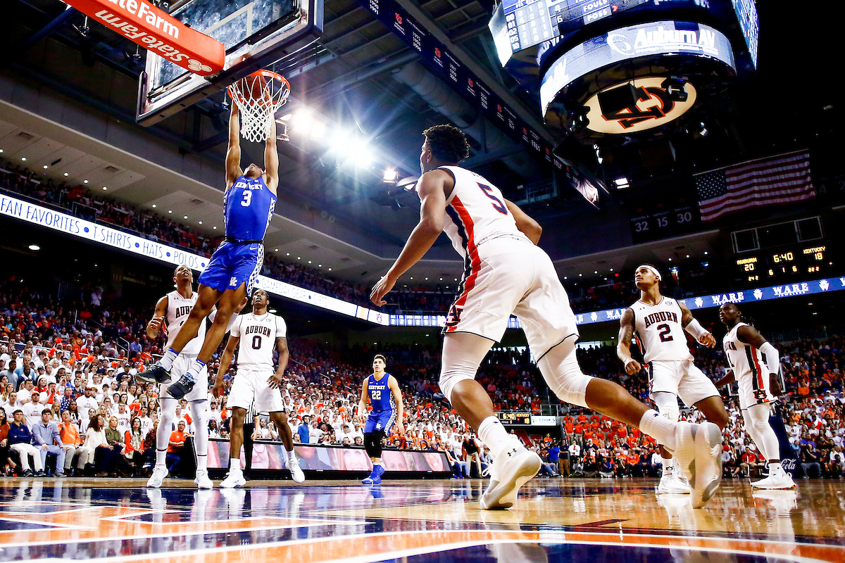 Keldon Johnson.

Kentucky beat Auburn 82-80 at Auburn Arena in Auburn, AL., on Saturday, January 19, 2019.

Photo by Chet White | UK Athletics