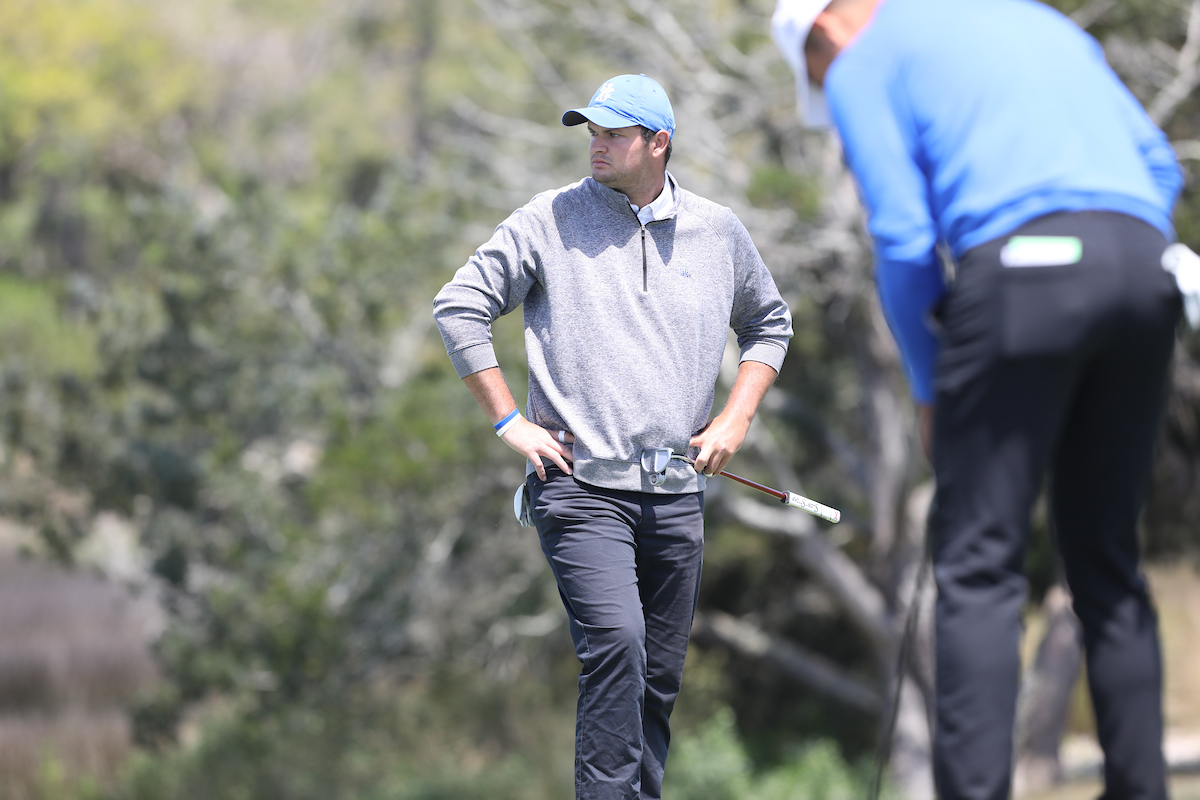 Kentucky during the second round of the SEC Championship at Sea Island Golf Club on St. Simons Island, Ga., on Thursday, April 22, 2021. (Photo by Steven Colquitt)
