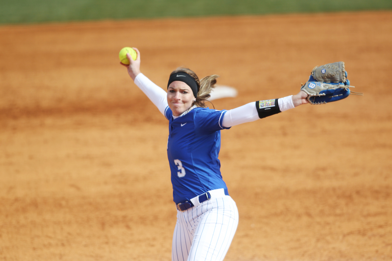 Grace Baalman.

The University of Kentucky softball team beat Indiana on Wednesday, March 14th, 2018, at John Cropp Stadium in Lexington, Ky.

Photo by Quinn Foster I UK Athletics
