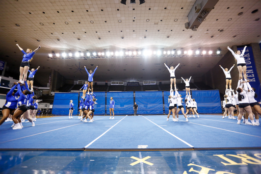 Team.

Kentucky Stunt blue and white scrimmage. 

Photo by Abbey Cutrer | UK Athletics