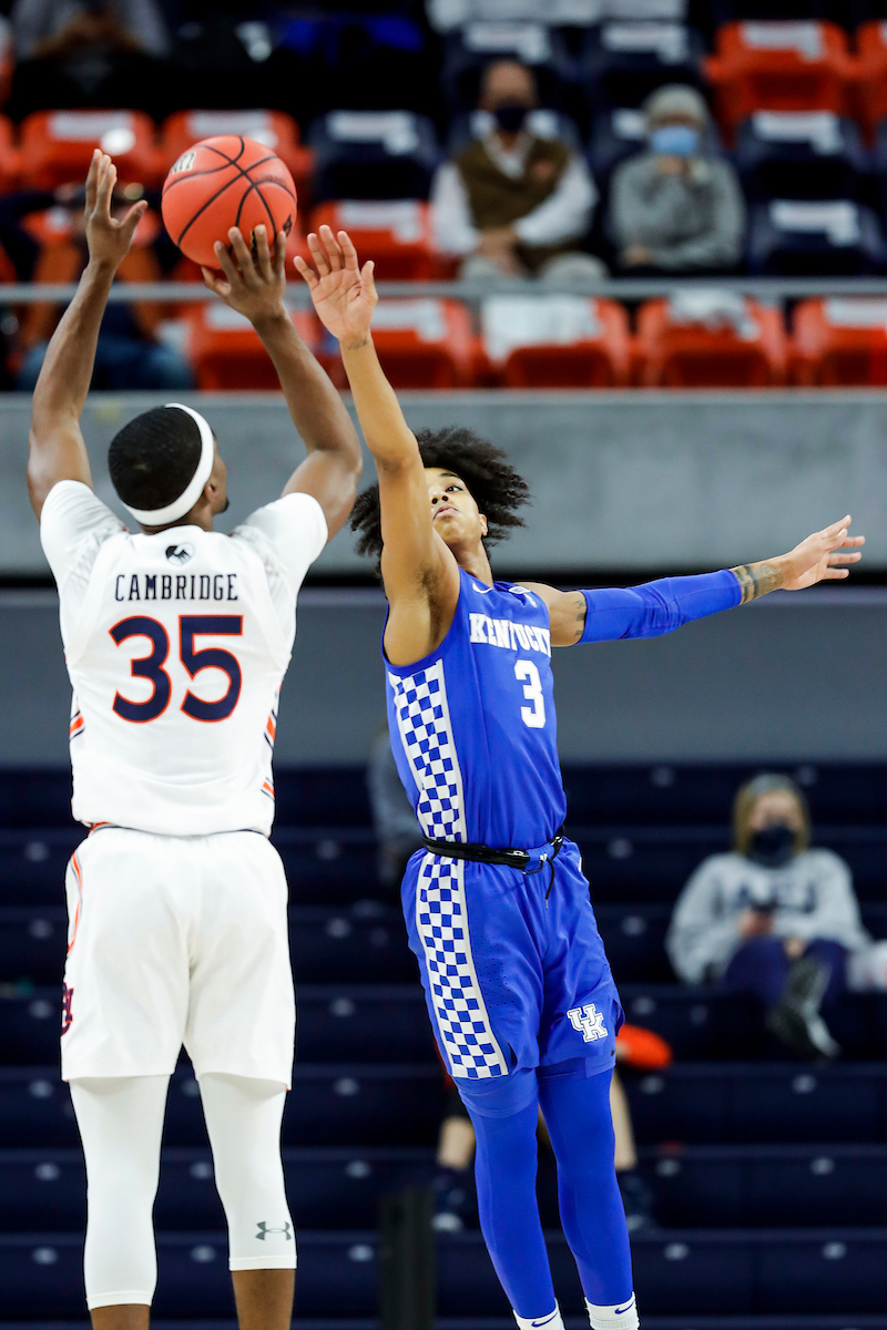 Brandon Boston Jr.

Kentucky loses to Auburn, 66-59.

Photo by Chet White | UK Athletics