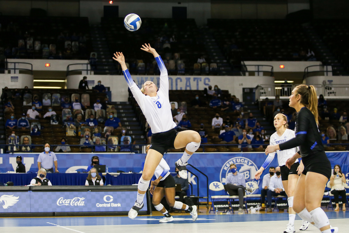 Cameron Scheitzach.

Kentucky sweeps Alabama 3-0 and wins SEC Championship.

Photo by Hannah Phillips | UK Athletics