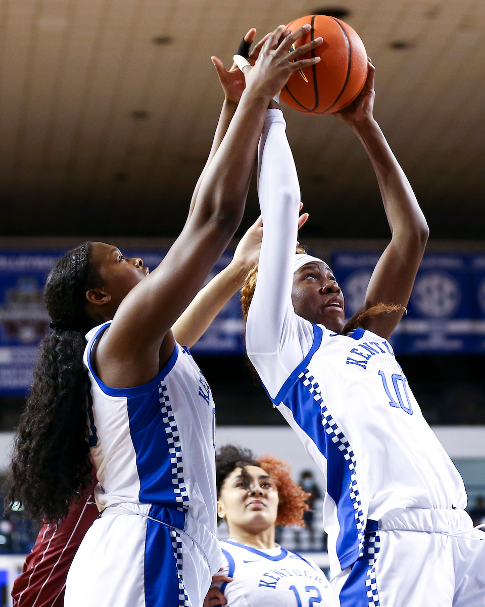 Rhyne Howard.

Kentucky loses to South Carolina 59-50.

Photo by Grace Bradley | UK Athletics