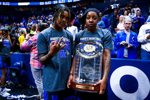 Jazmine Massengill. Dre’Una Edwards.

Kentucky beats South Carolina 64-62 and becomes SEC Champions.

Photo by Eddie Justice | UK Athletics