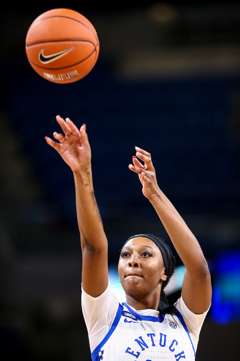 Tatyana Wyatt.  

Kentucky loses to DePaul 86-82.

Photo by Eddie Justice | UK Athletics