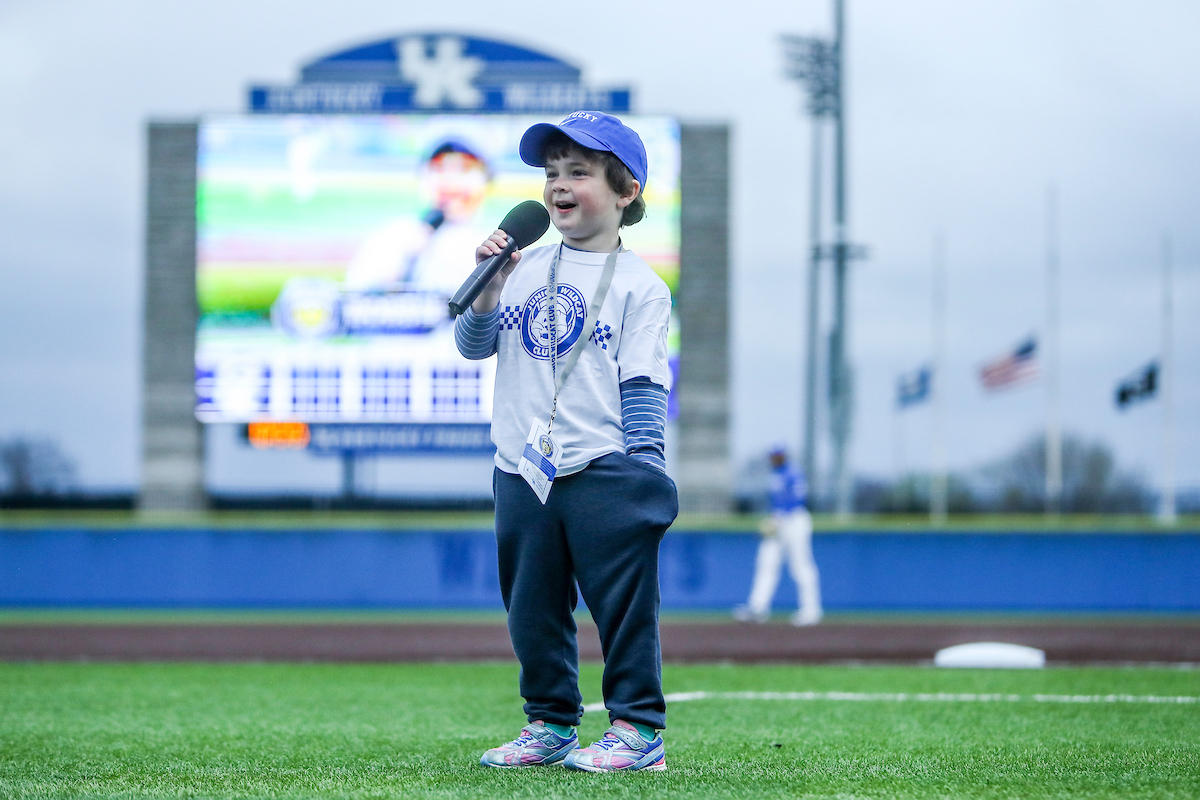 Play Ball Kid, Bobbie.

Kentucky loses to Georgia 2-4.

Photo by Sarah Caputi | UK Athletics