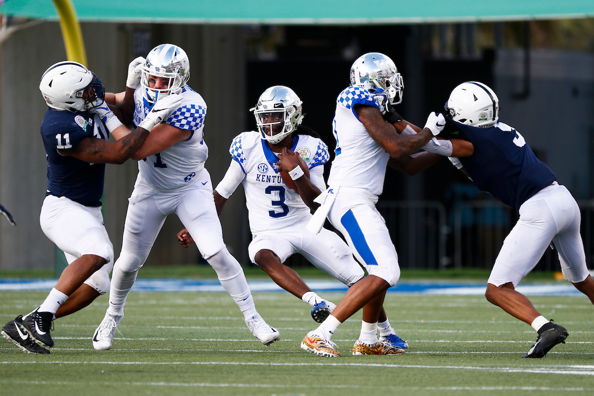 Terry Wilson.

The UK football team beat Penn State27-24 in the Citrus Bowl.

Photo by Chet White | UK Athletics