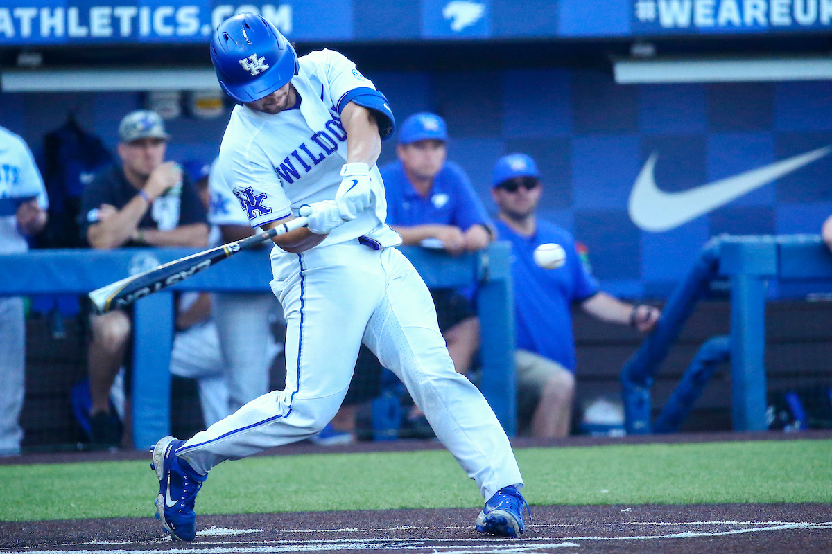 Alonzo Rubalcaba.Kentucky loses to Auburn 3-6.Photo by Sarah Caputi | UK Athletics