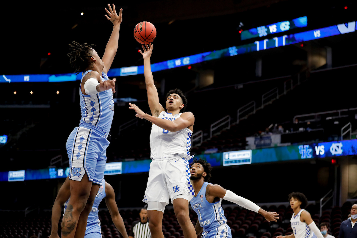 Jacob Toppin.

Kentucky loses to North Carolina 75-63.

Photo by Chet White | UK Athletics