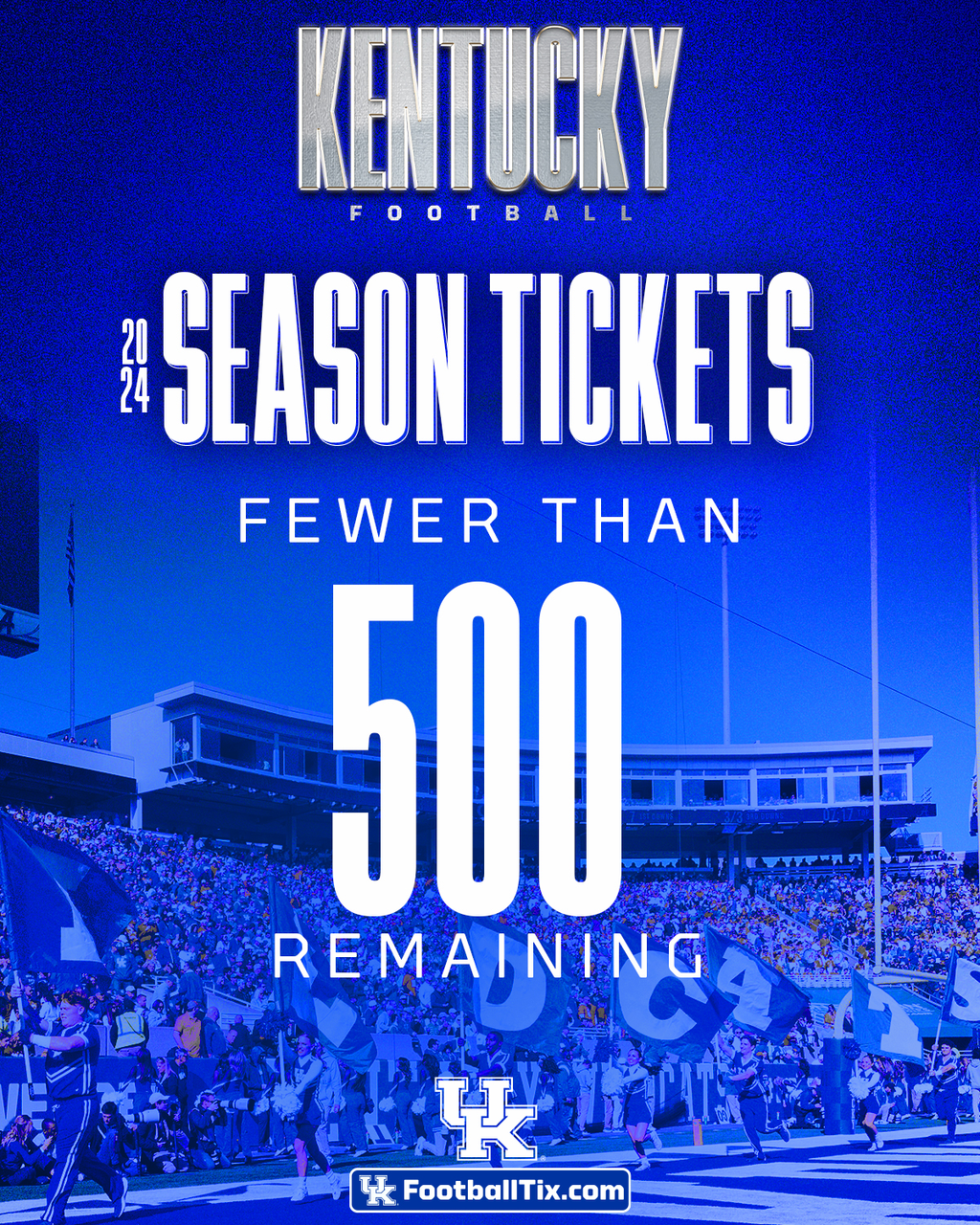 Limited Remaining Season Tickets