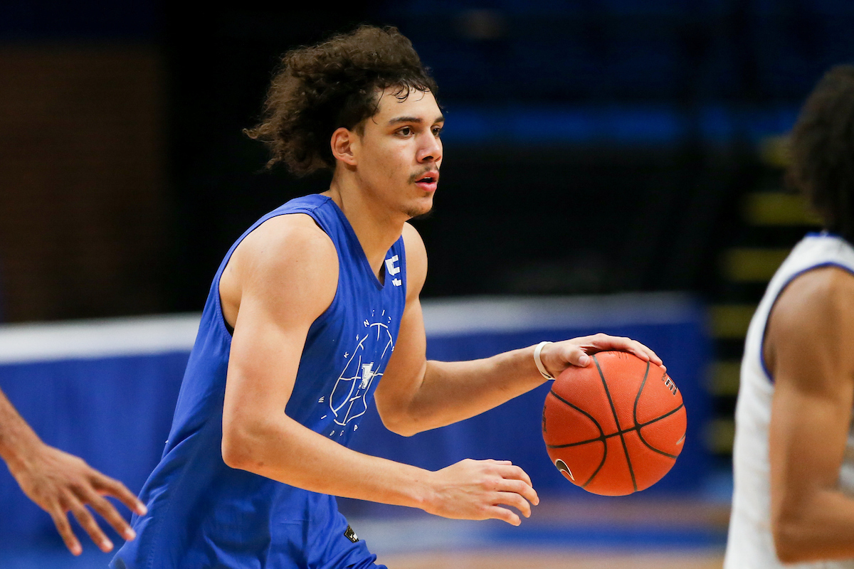 Lance Ware.

Men’s basketball scrimmage at Rupp Arena.

Photo by Hannah Phillips | UK Athletics