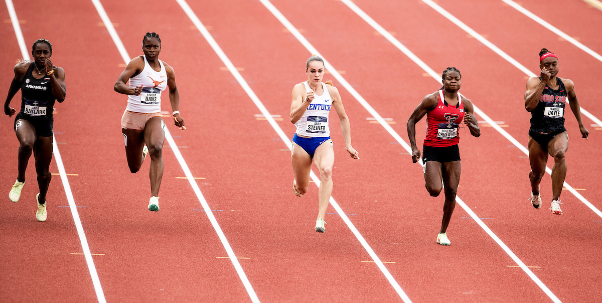 Abby Steiner.

Day two. NCAA Track and Field Outdoor Championships.

Photo by Chet White | UK Athletics