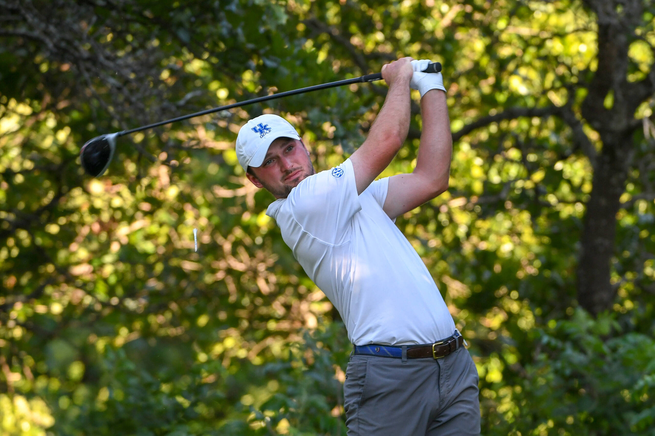 Chip McDaniel at the 2018 NCAA Men's Golf National Championship.