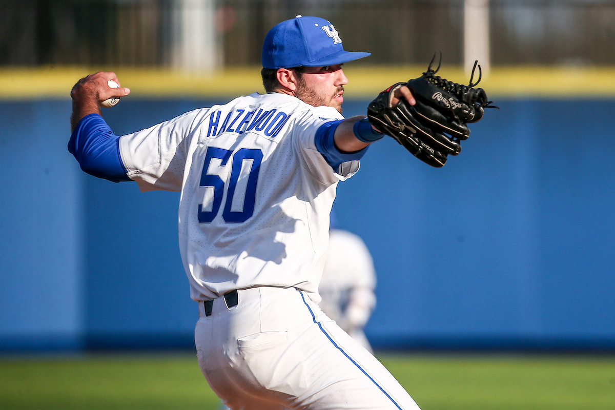 Mason Hazelwood.

Kentucky loses to Vanderbilt 0-8.

Photo by Sarah Caputi | UK Athletics
