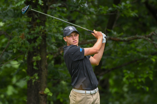 Cooper Musselman at the 2018 NCAA Men's Golf National Championship.