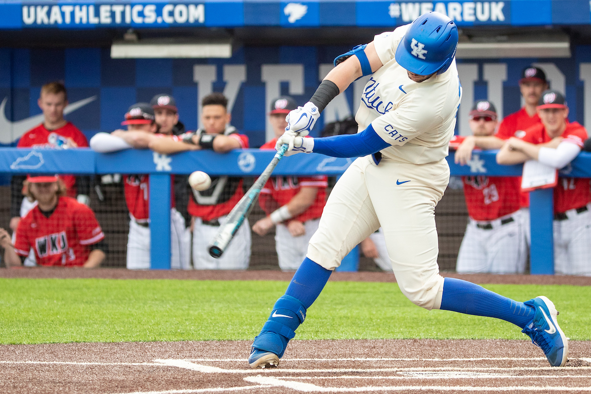 Kentucky Wildcats Coltyn Kessler (25)

UK over WKU 15-0 at Kentucky Proud Park. 

Photo by Mark Mahan | UK Athletics