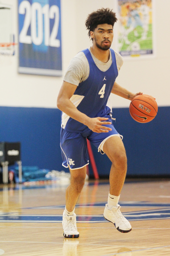 Nick Richards.

The men's basketball practices on Tuesday, July 10th, 2018 at Joe Craft Center in Lexington, Ky.

Photo by Quinlan Ulysses Foster I UK Athletics