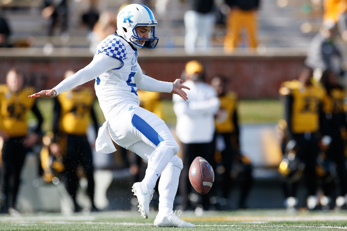 Max Duffy.

UK falls to Missouri 20-10.

Photo By Elliott Hess | UK Athletics