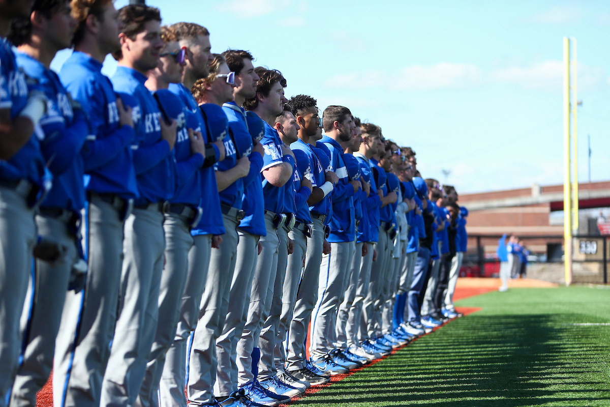 Team.

Kentucky falls to Louisville 2-4.

Photo by Sarah Caputi | UK Athletics