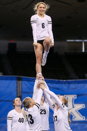 Hannah Hohn.

Kentucky Stunt blue and white scrimmage. 

Photo by Abbey Cutrer | UK Athletics