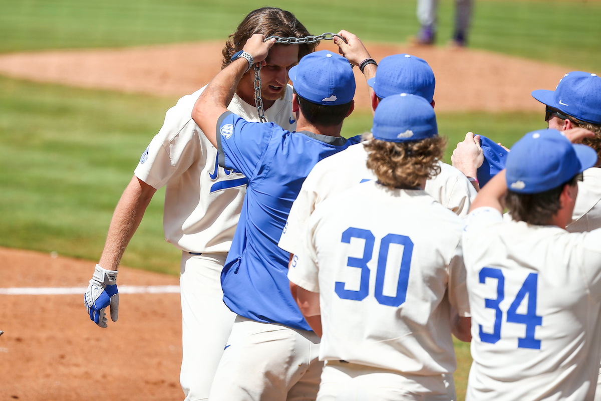 Adam Fogel.

Kentucky defeats LSU 7-2.

Photo by Sarah Caputi | UK Athletics