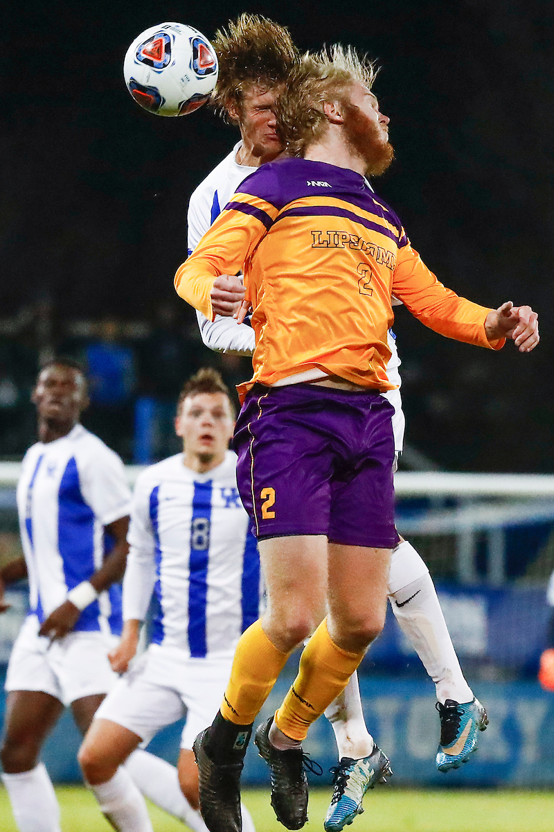 Nicolai Fremstad.

Men's soccer beat Lipscomb 2-1.

Photo by Chet White | UK Athletics