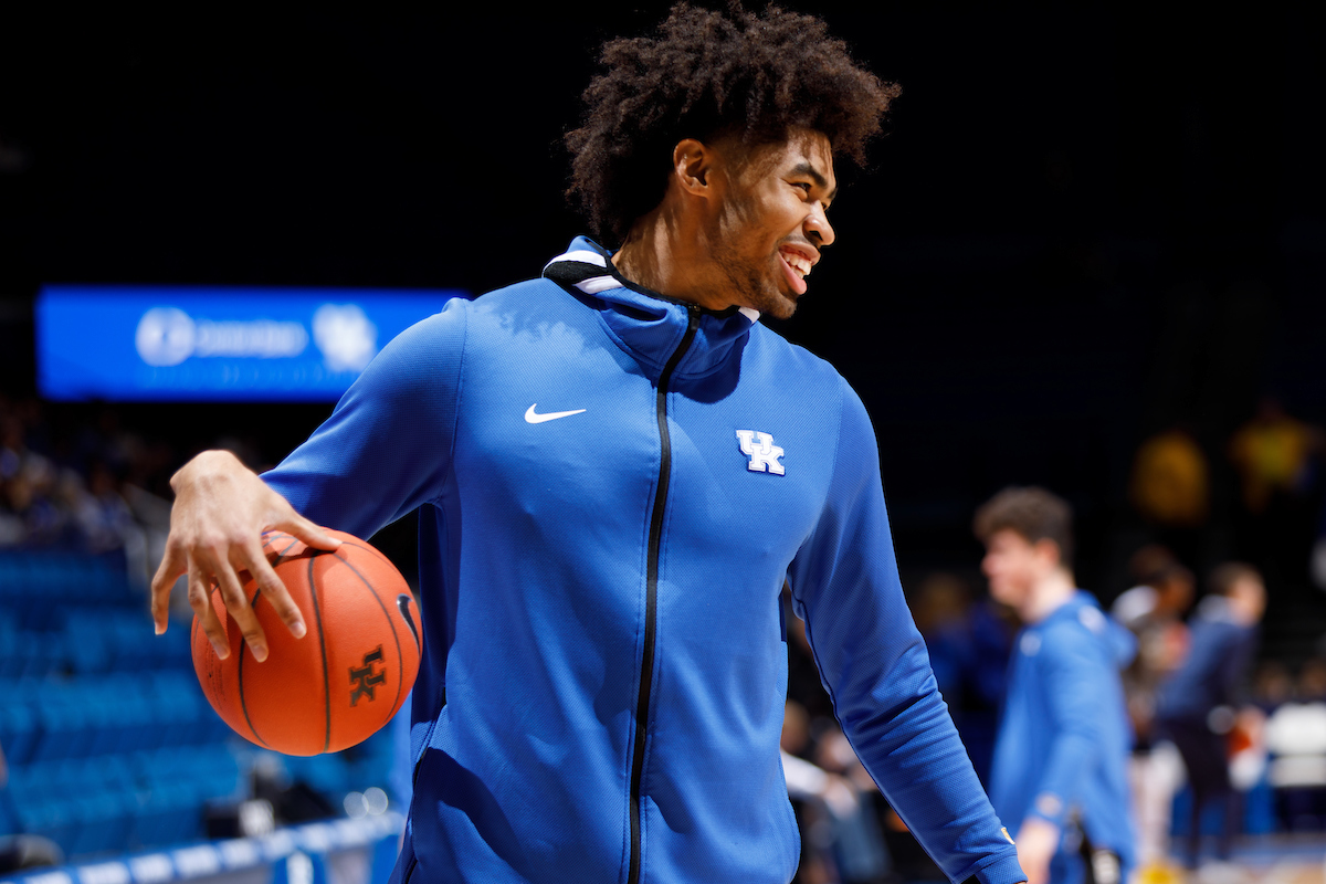 Nick Richards.

Kentucky beat Mount St. Mary?s 82-62.


Photo by Elliott Hess | UK Athletics