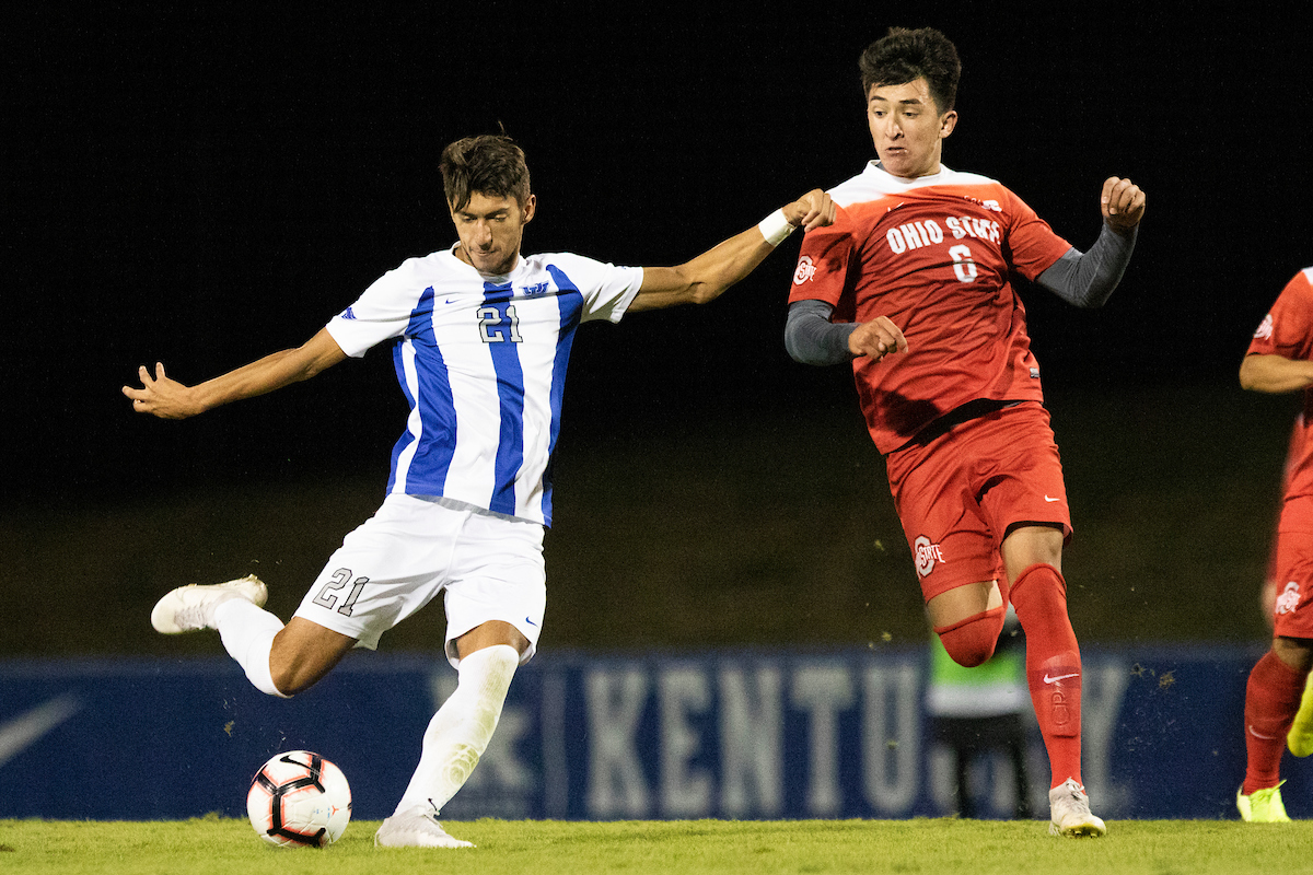 Kalil Elmedkhar.

Kentucky defeats Ohio State University 2-1.

Photo by Grace Bradley | UK Athletics