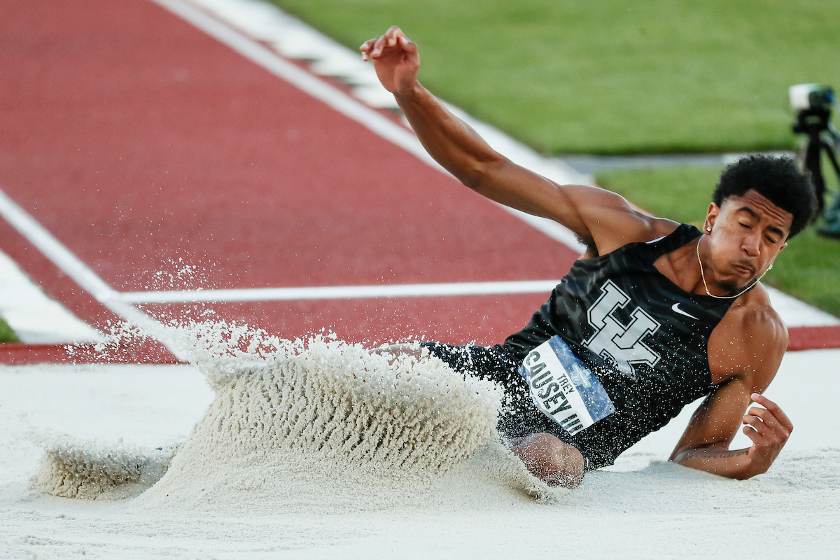 Trey Causey III.

Day 1. 2021 NCAA Track and Field Championships.

Photo by Chet White | UK Athletics