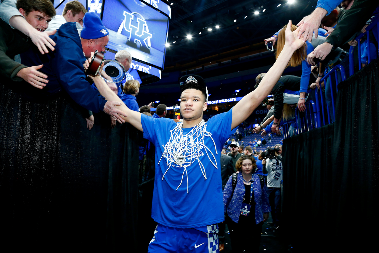 Kevin Knox.

The University of Kentucky men's basketball team beat Tennessee 77-72 to claim the 2018 SEC Men's Basketball Tournament championship at Scottrade Center in St. Louis, Mo., on Sunday, March 11, 2018.

Photo by Chet White | UK Athletics