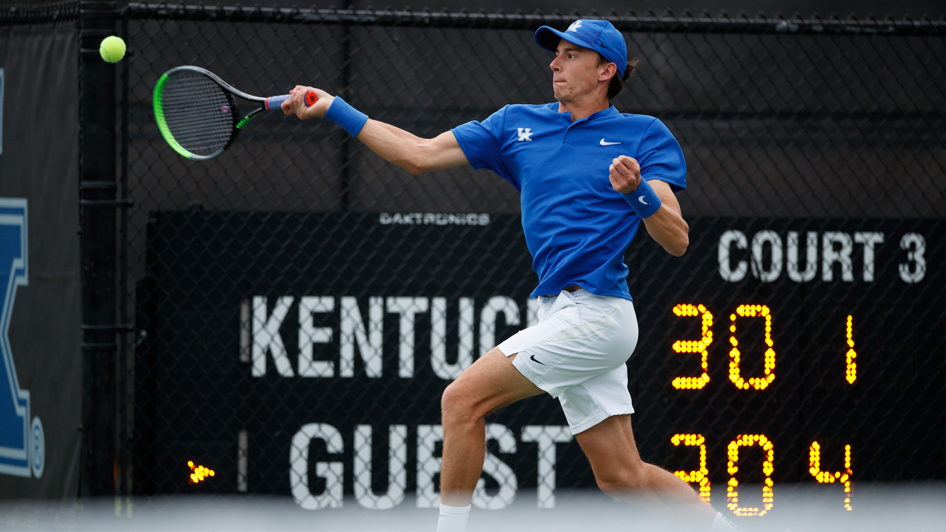 Musitelli Picks Up 20th Singles Win of the Year, Kentucky Beats Auburn