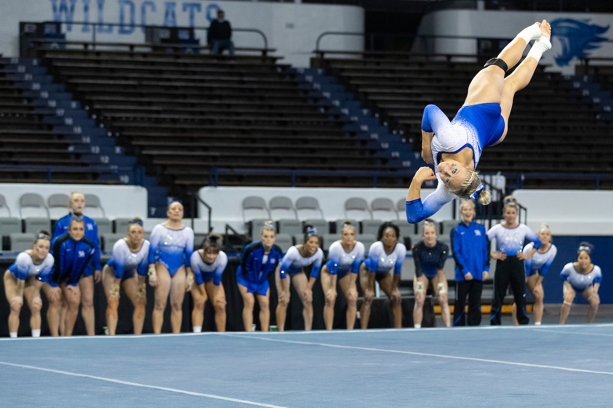Bailey Bunn.

2021-22 Blue-White Meet.

Photo by Grant Lee | UK Athletics