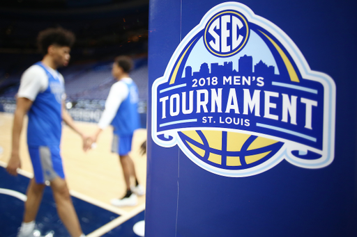 SEC Tournament.

The University of Kentucky men's basketball had a morning shoot around at Scottrade Center and afternoon practice at St. Louis University. 

Photo by Chet White | UK Athletics