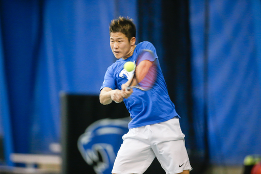 Kento Yamada.

Kentucky men's tennis hosts Notre Dame.

Photo by Isaac Janssen | UK Athletics