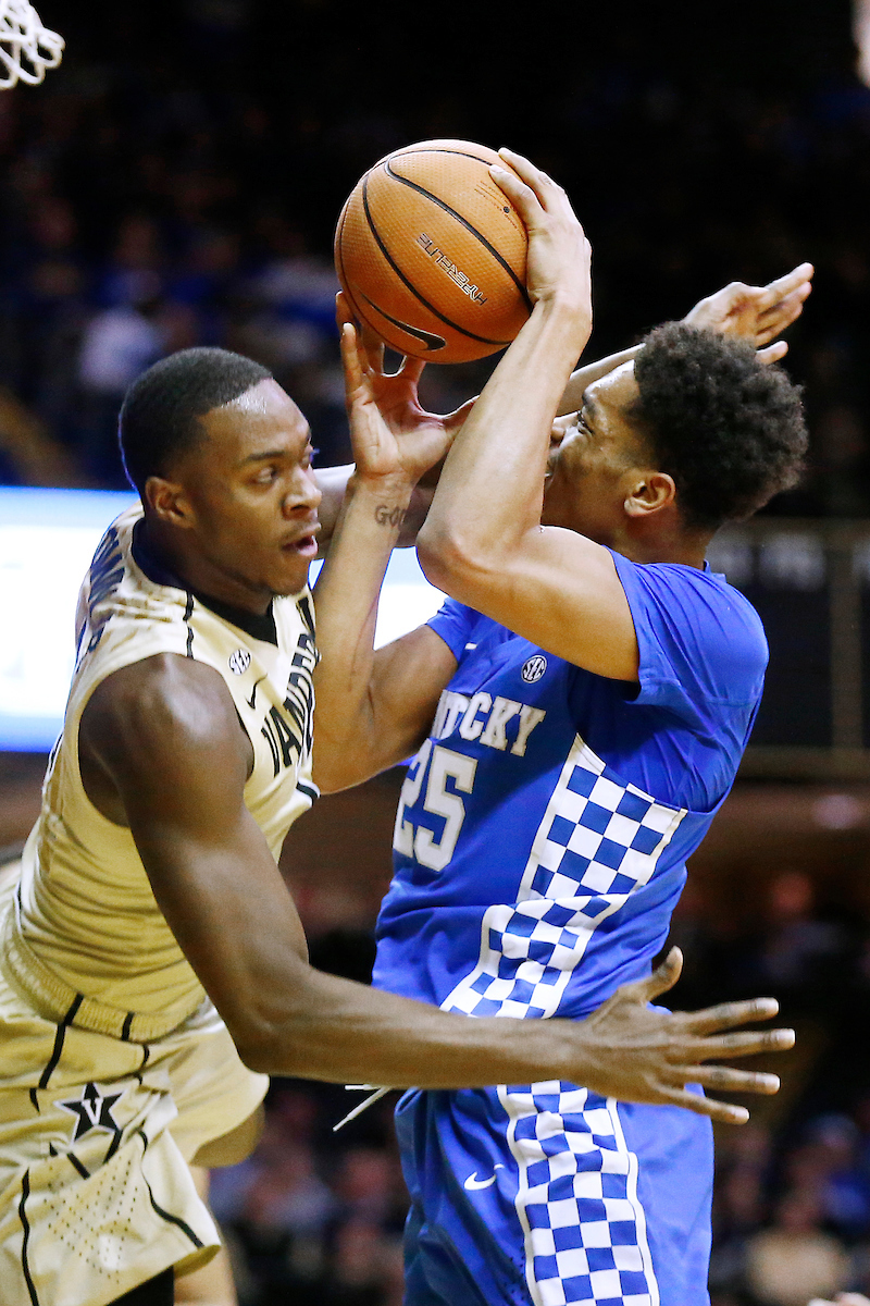 PJ Washington.

The University of Kentucky men's basketball team beat Vanderbilt 74-67 at Memorial Gymnasium in Nashville, TN., on Saturday, January 13, 2018.

Photo by Chet White | UK Athletics