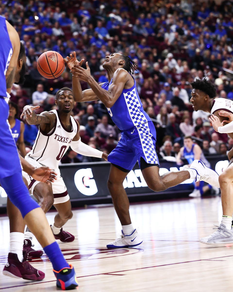 Immanuel Quickley.

Kentucky beat Texas A&M 69-60.

Photo by Elliott Hess | UK Athletics
