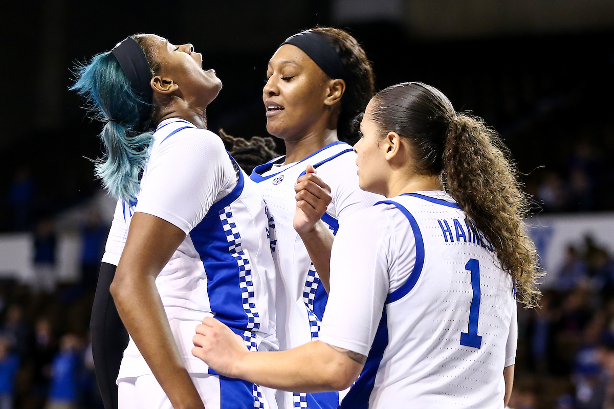 Keke McKinney. 

Kentucky beat Alabama 66 - 62. 

Photo by Eddie Justice | UK Athletics