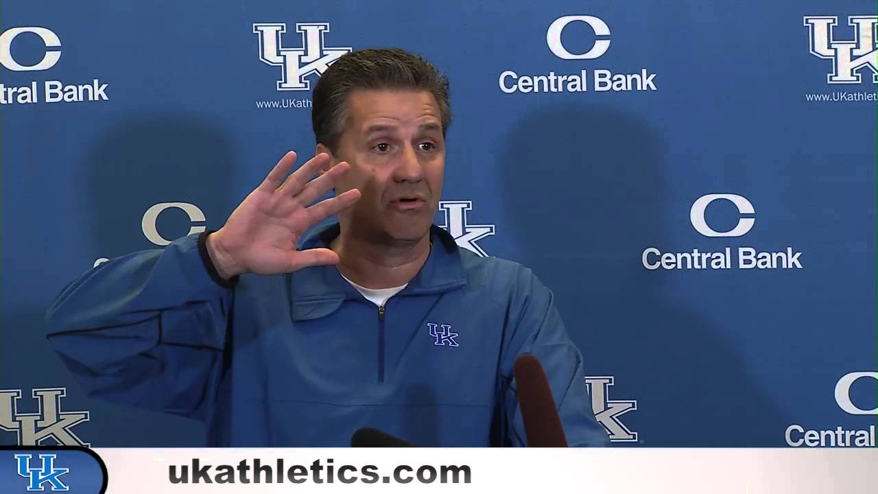 Kentucky Wildcats TV: Coach Calipari Pre-Louisville