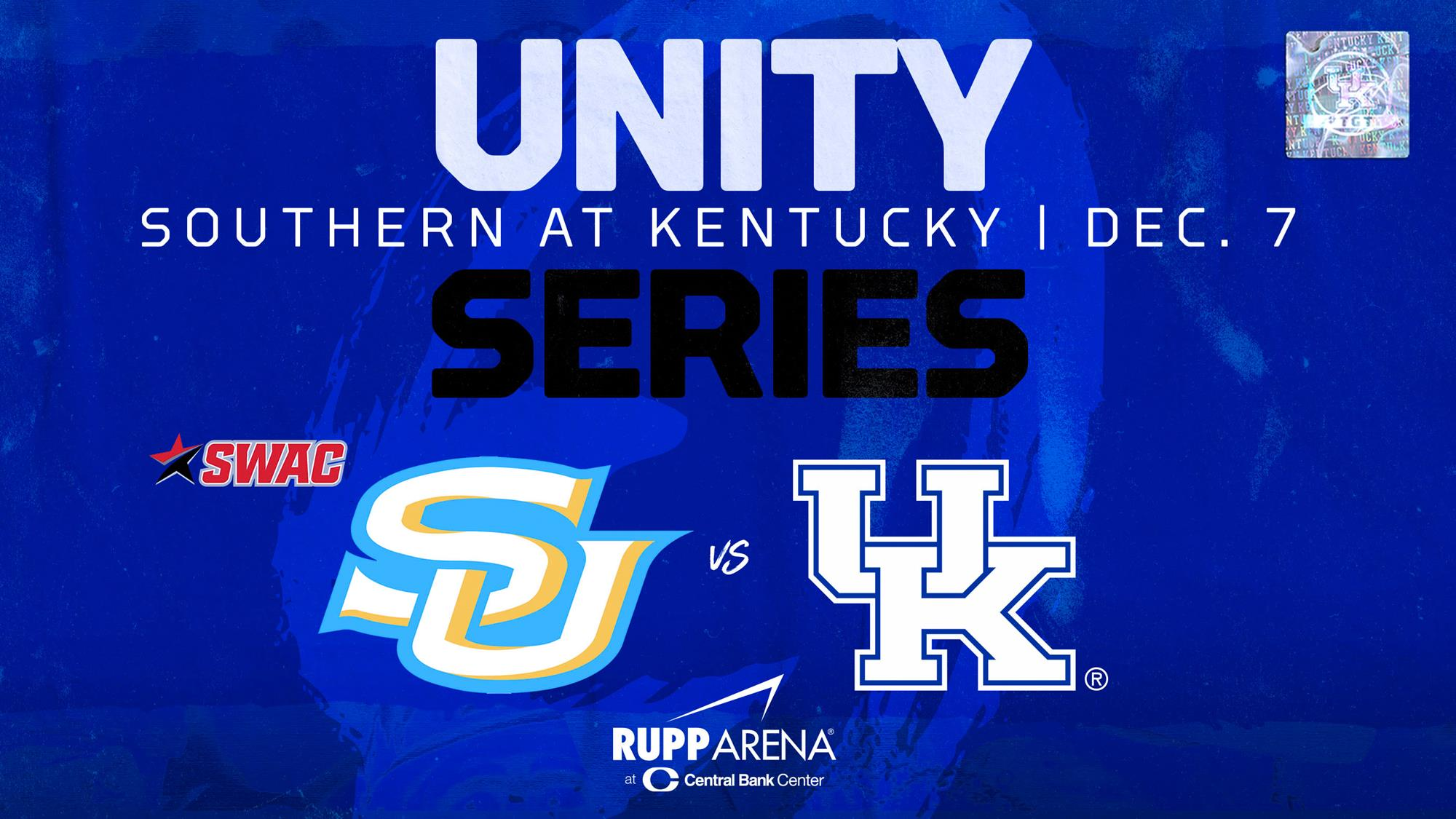 UK Men’s Basketball to Host Southern in Inaugural Unity Series