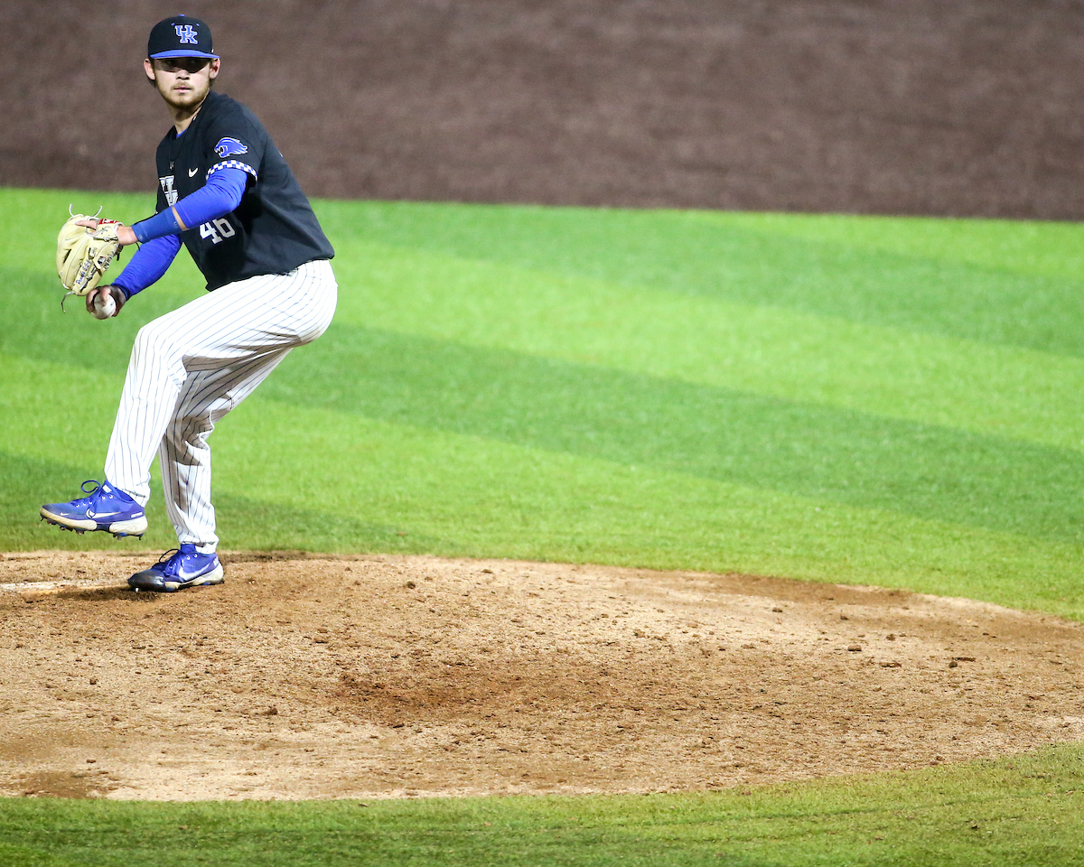 Seth Logue. 

Kentucky defeats Bellarmine 12-0. 

Photo by Eddie Justice | UK Athletics